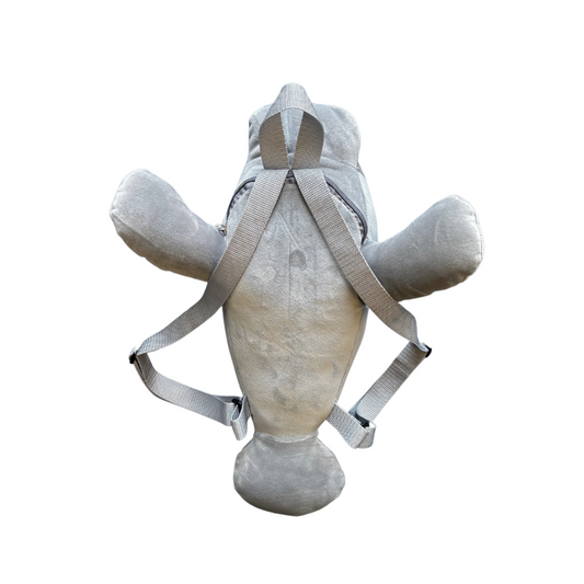 Plush Manatee Backpack