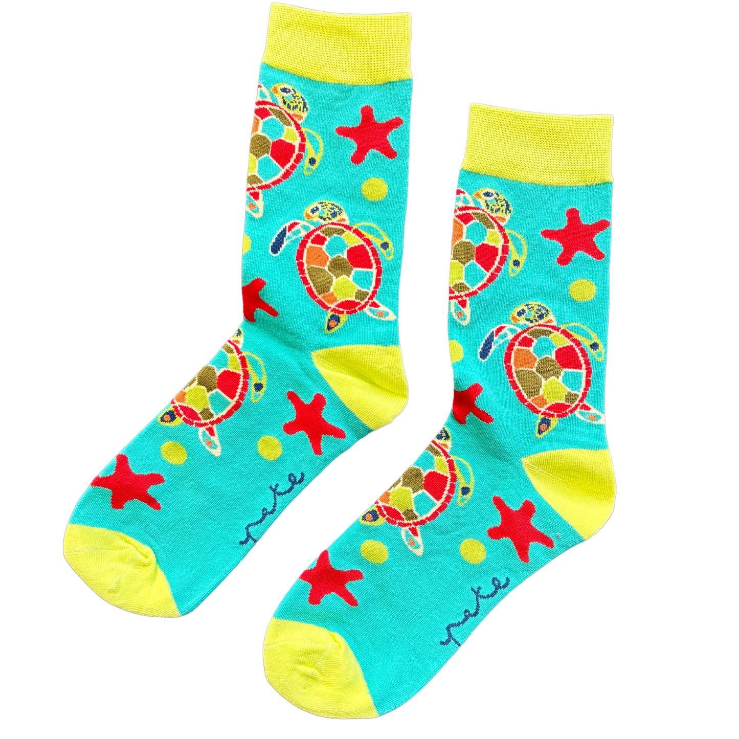 Sock-a-Roo Socks x Pete Cromer (Adult Size) - Turtle