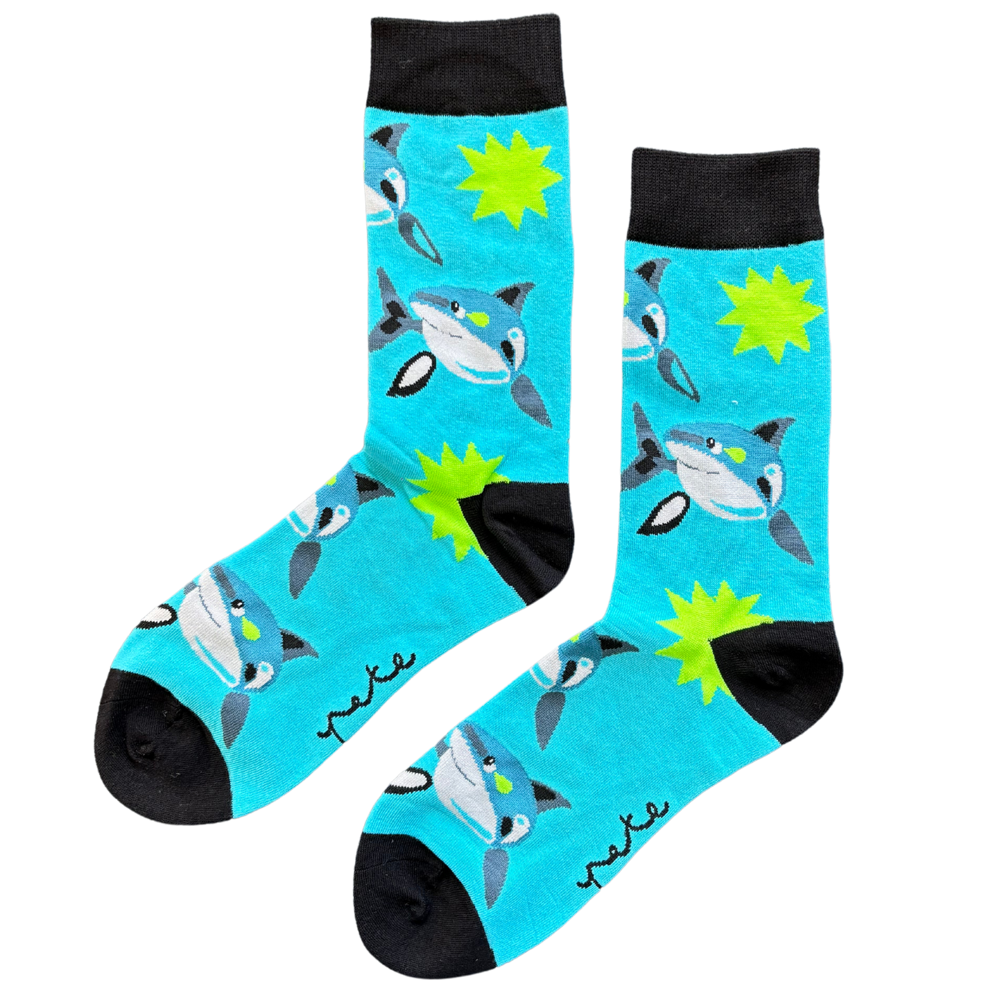 Sock-a-Roo Socks x Pete Cromer (Adult Size) - Shark