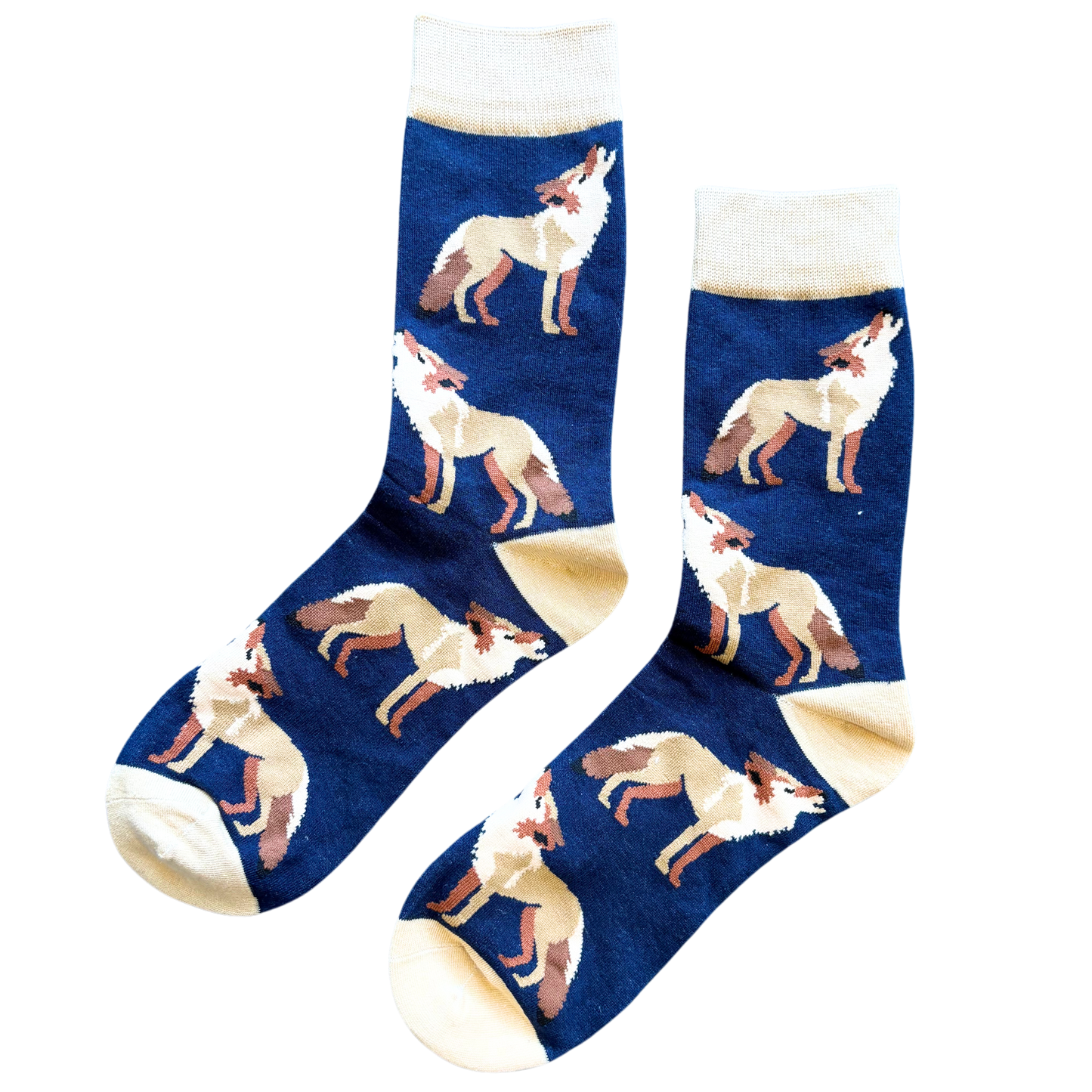 Sock-a-Roo Socks (Adult Size) - Coyote