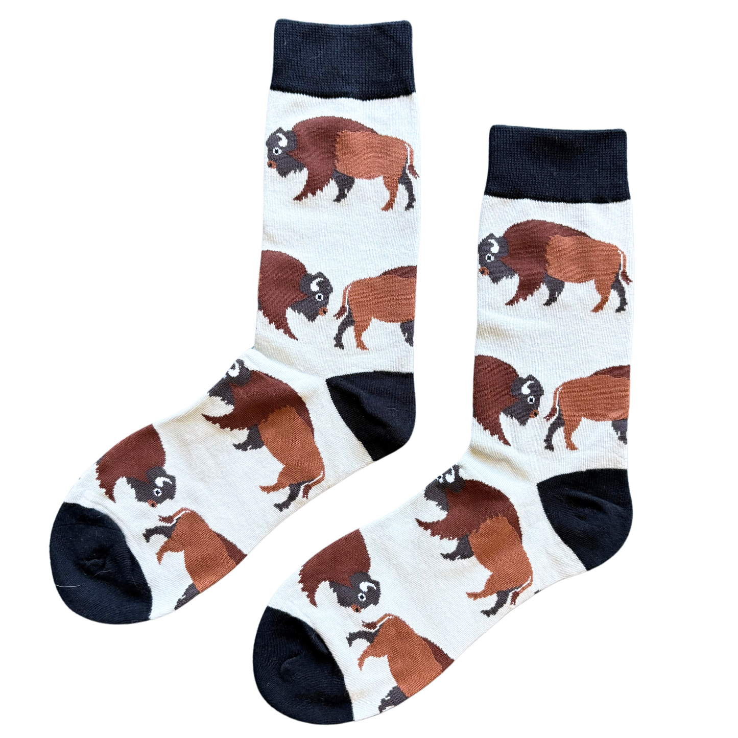 Sock-a-Roo Socks (Adult Size) - Bison
