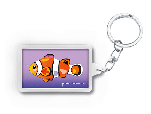 Pete Cromer 3D Keychain - Clown Fish