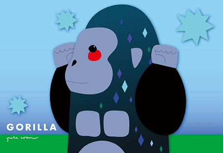 Pete Cromer 3D Postcard - Gorilla