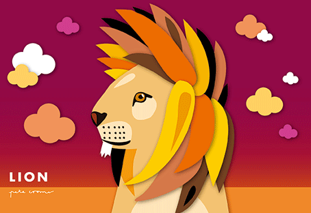 Pete Cromer 3D Postcard - Lion