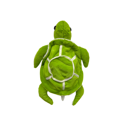 Plush Turtle Backpack - Green