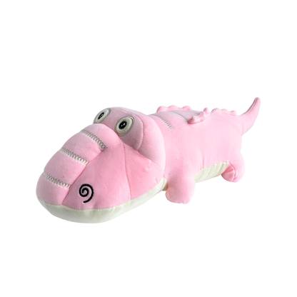 Plush Squishy Alligator - Pink