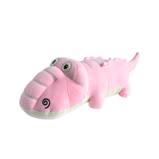 Plush Squishy Alligator - Pink