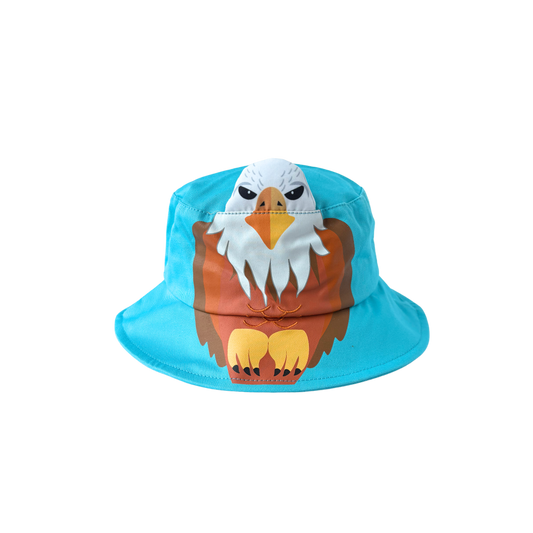 Kid's Bald Eagle Bucket Hat