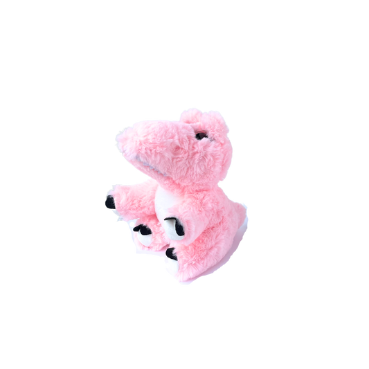 Plush Big Eyed Alligator - Pink