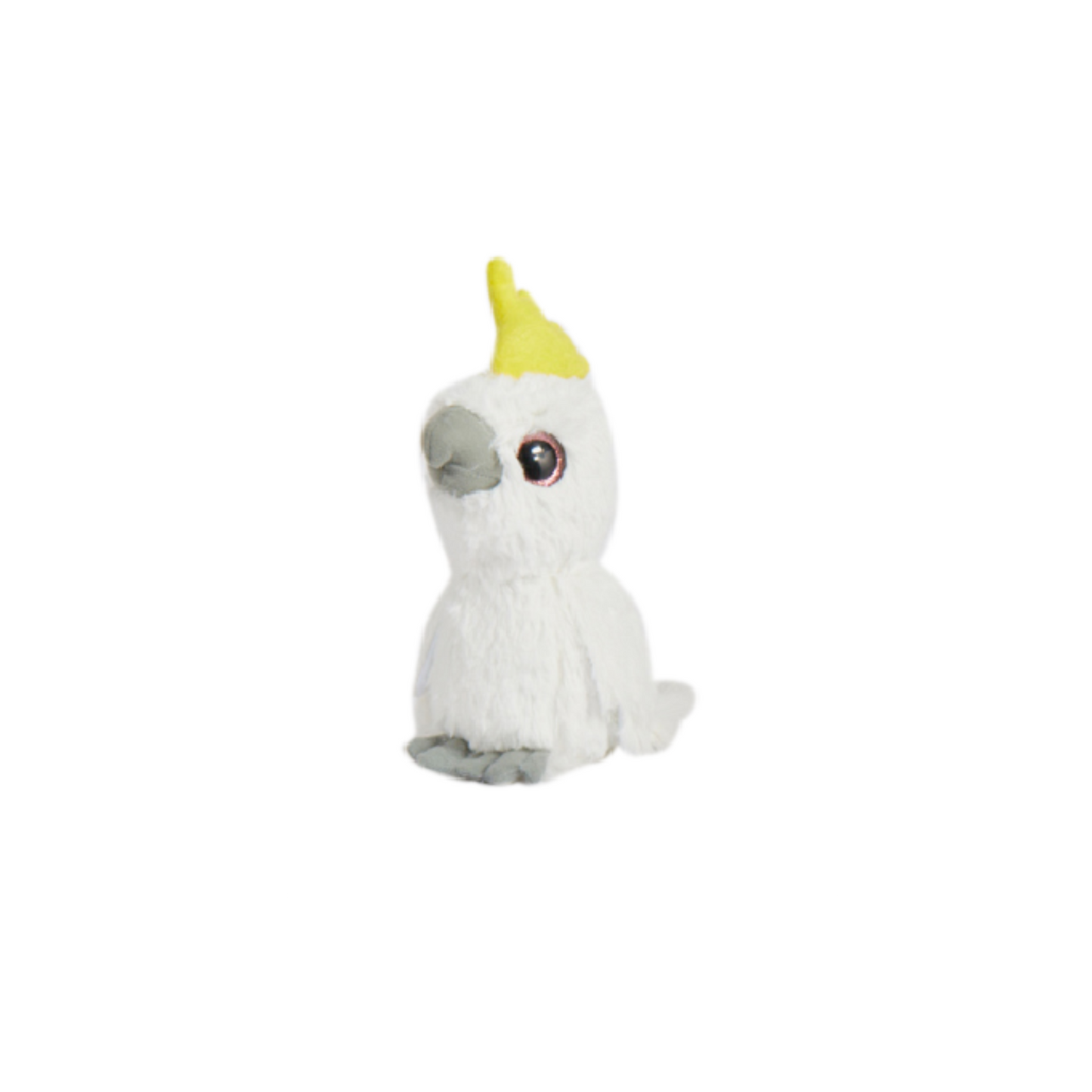 Plush Big Eyed Cockatoo
