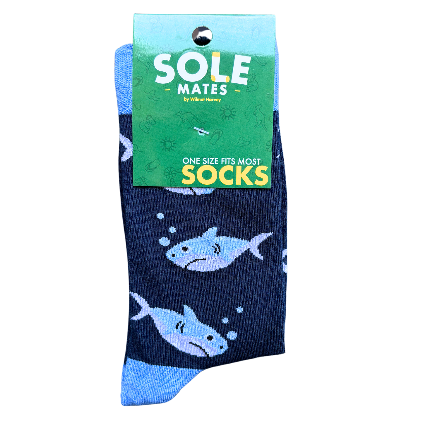 Sock-a-Roo Socks (Adult Size) - Shark