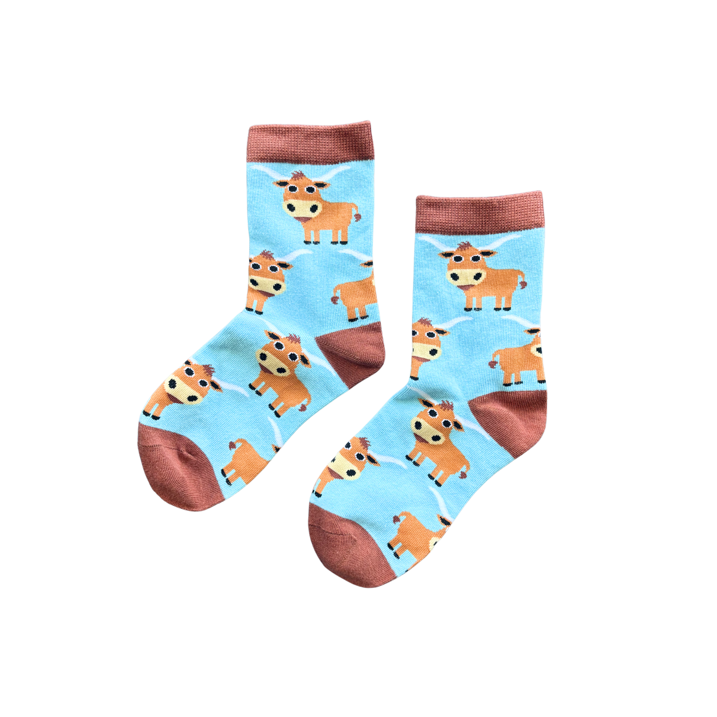 Sock-a-Roo Socks (Youth Size) - Longhorn