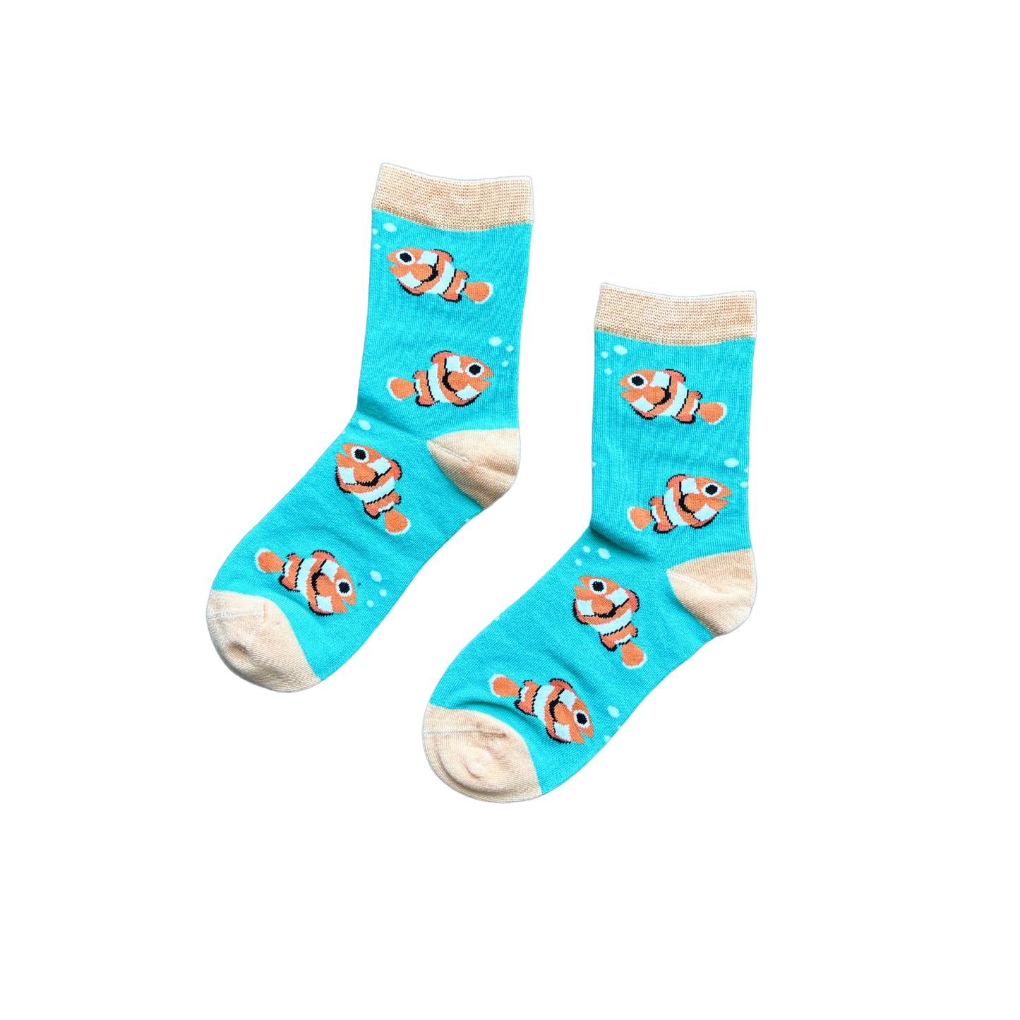 Sock-a-Roo Socks (Youth Size) - Clown Fish