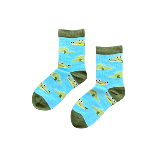 Sock-a-Roo Socks (Youth Size) - Alligator
