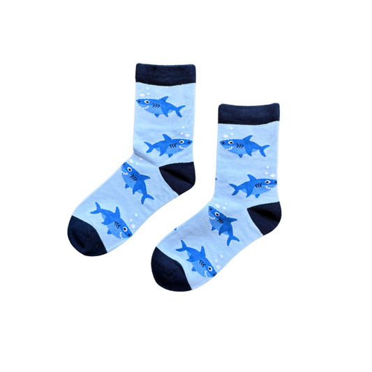Sock-a-Roo Socks (Youth Size) - Shark