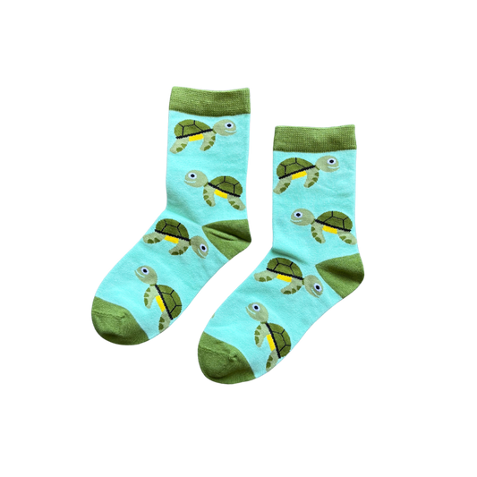 Sock-a-Roo Socks (Youth Size) - Turtle