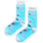 Sock-a-Roo Socks (Adult Size) - Manatee Aqua