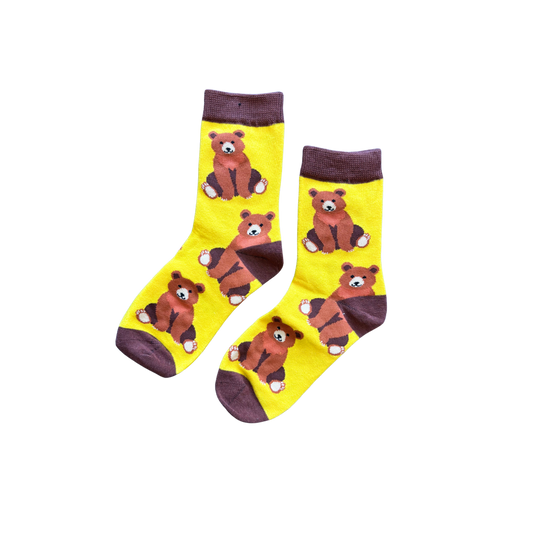 Sock-a-Roo Socks (Youth Size) - Bear