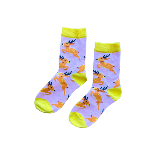 Sock-a-Roo Socks (Youth Size) - Deer