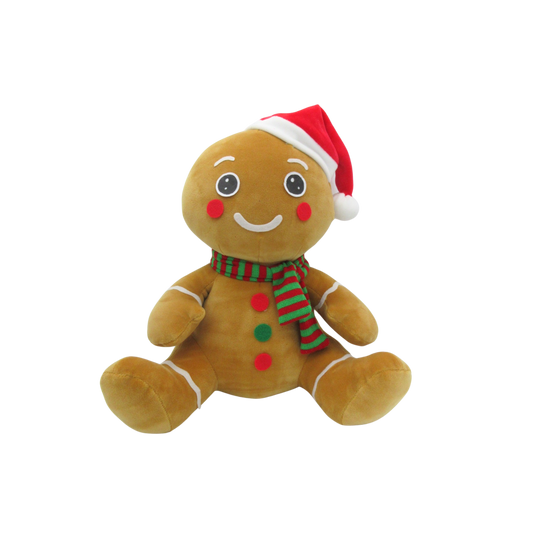 Plush Squishy Gingerbread Man