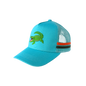 Youth Trucker Cap - Alligator Aqua