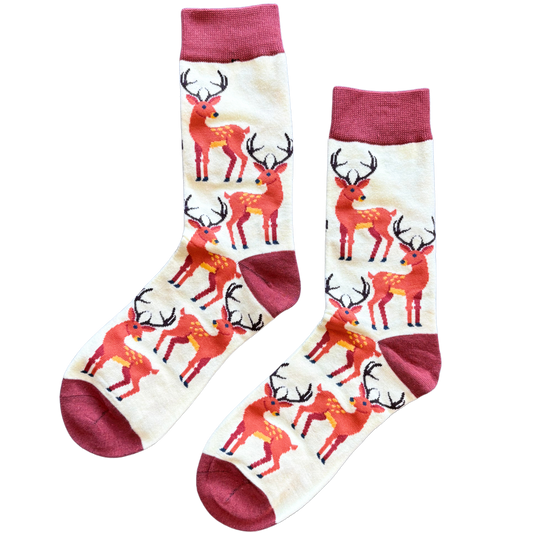 Sock-a-Roo Socks (Adult Size) - Deer