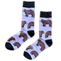Sock-a-Roo Socks (Adult Size) - Black Bear