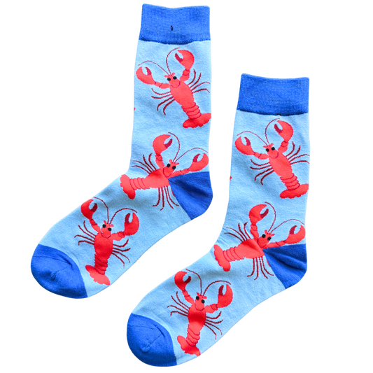 Sock-a-Roo Socks (Adult Size) - Lobster