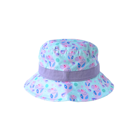 Pete Cromer Kid's Bucket Hat - Manatee