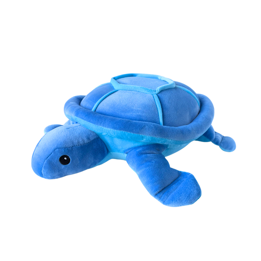 Plush Squishy Turtle - Blue