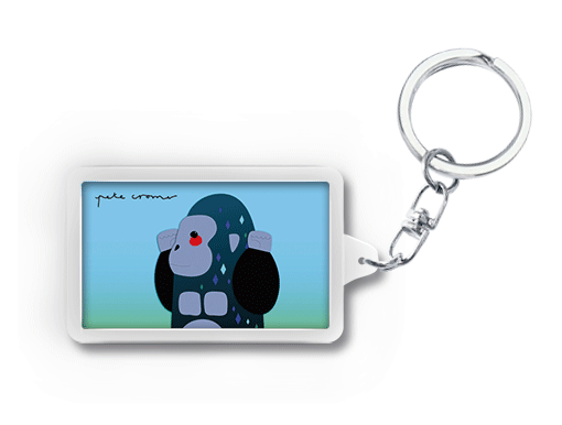 Pete Cromer 3D Keychain - Gorilla