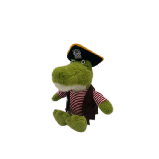 Plush Pirate Alligator